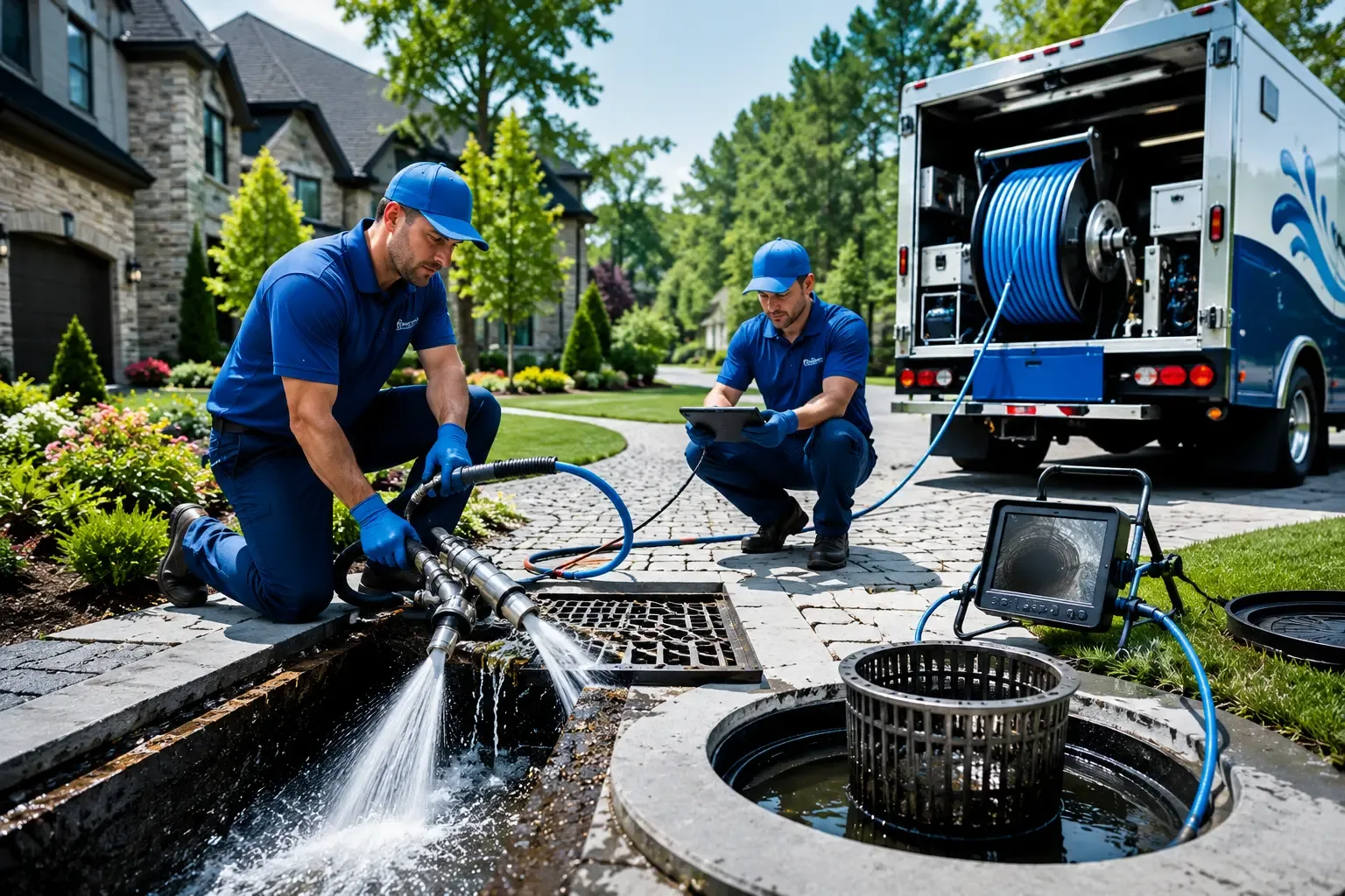 Local outdoor drain cleaning professionals in Sheffield, IA