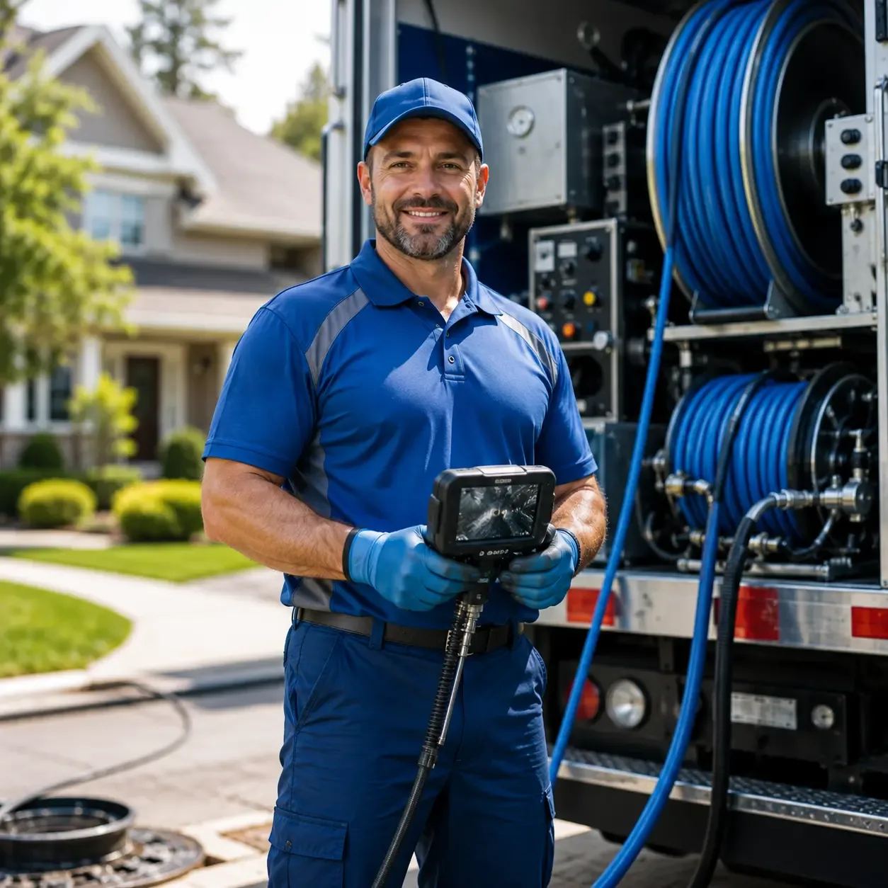 Local outdoor drain cleaning specialists in Sheffield, IA